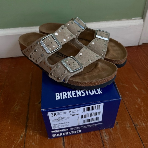 Birkenstock Shoes - Birkenstock Arizona Rivet Border